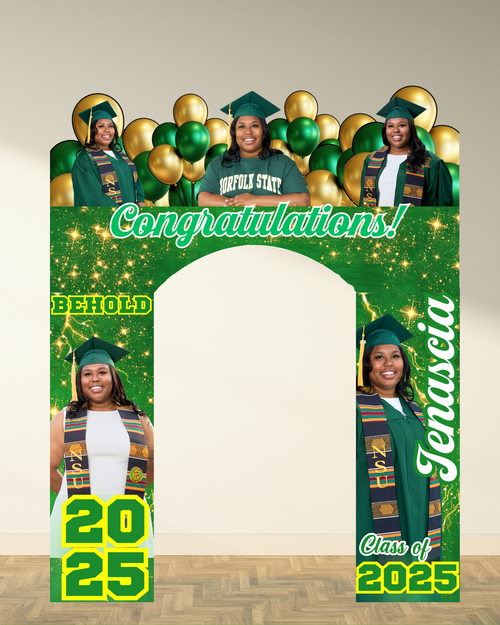 Custom Graduation Entry Arch