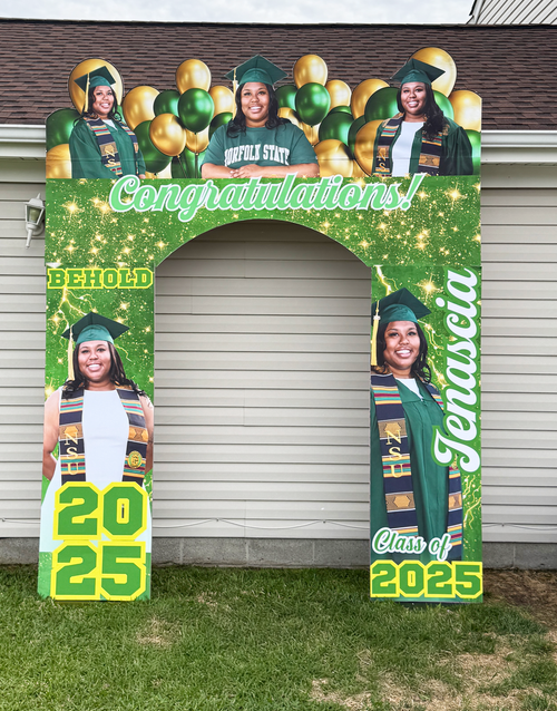 Custom Graduation Entry Arch